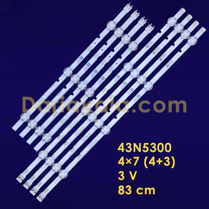 بک لایت 43 اینچ 43N5300 سامسونگ - داریا کالا — تصویر ۳