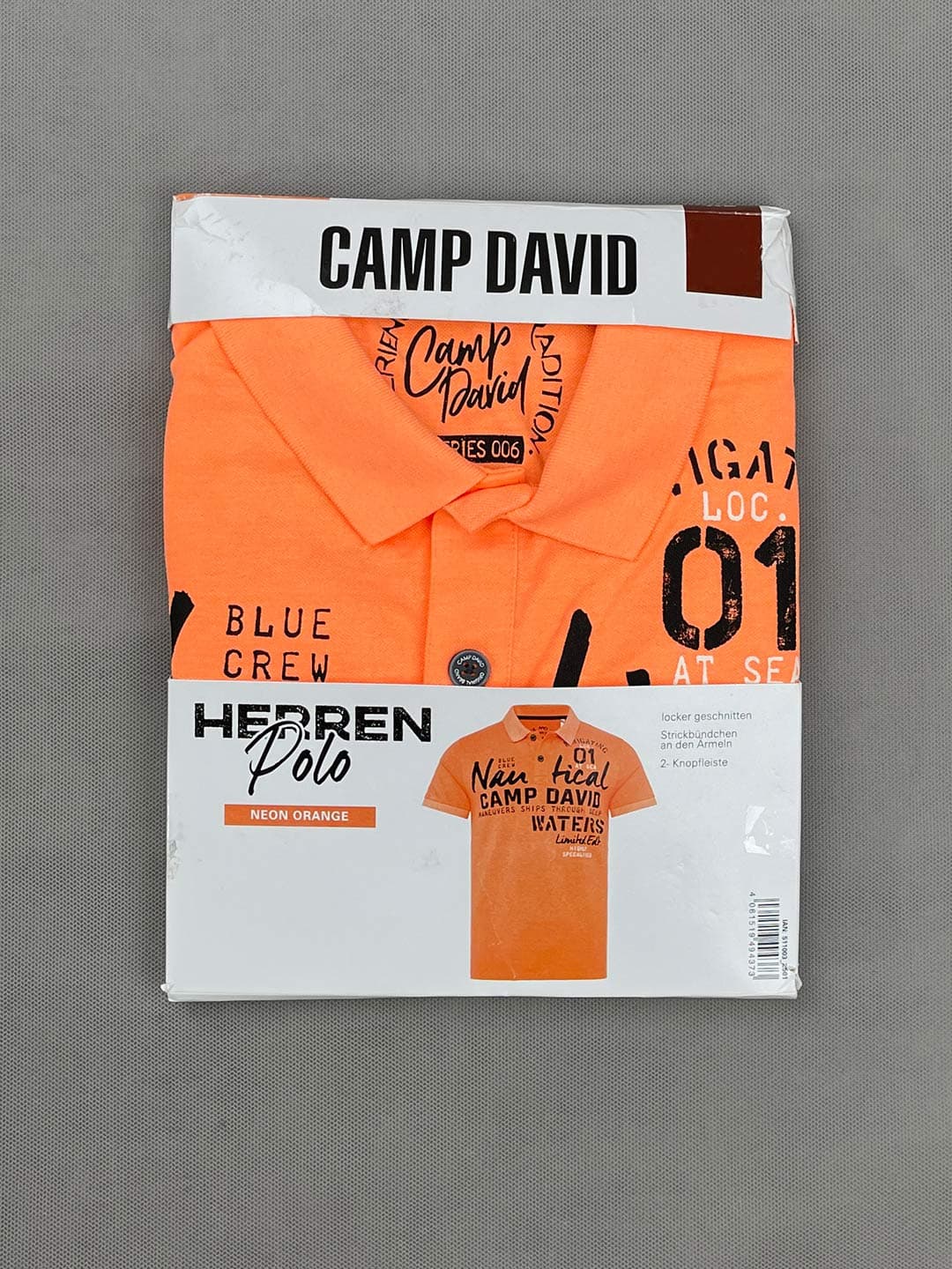 پولوشرت مردانه برند Camps david کد A4768 — تصویر ۱۰