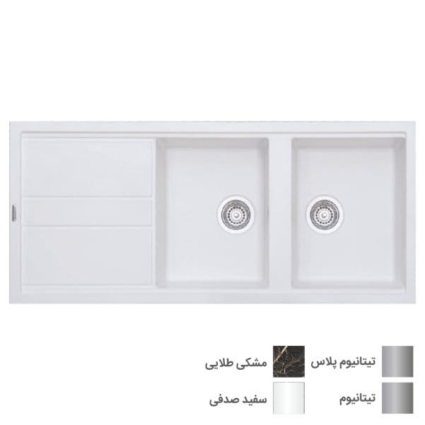 سینک گرانیتی توکار میکس پلاس +MiX مدل SG۱۰۲