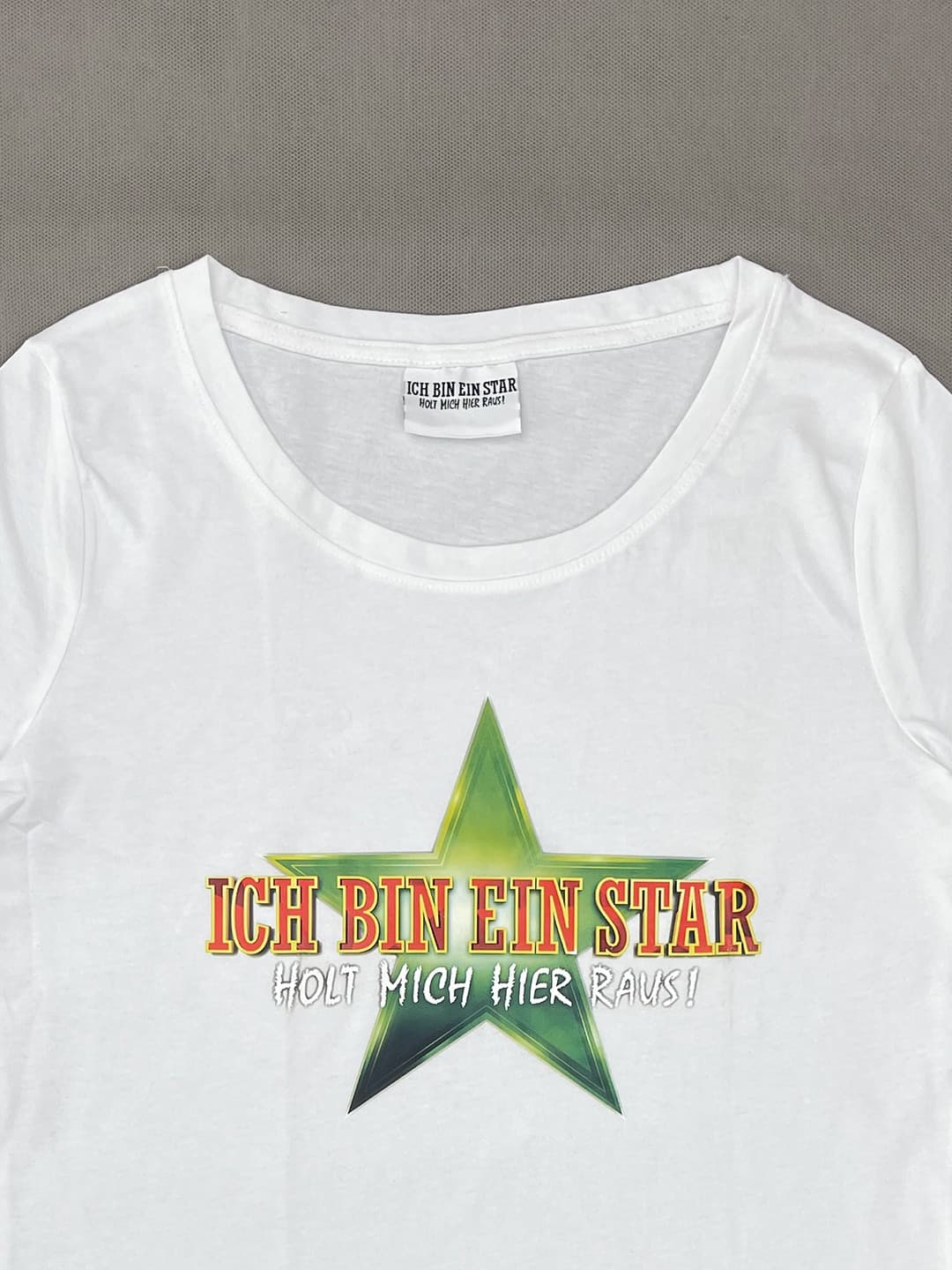 تیشرت نخ پنبه زنانه ICH BIN EIN STAR کد A4807 — تصویر ۲