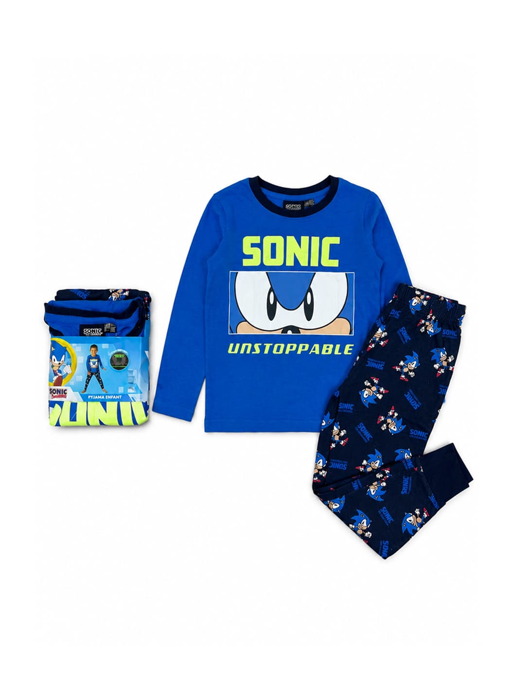 ست بلوز و شلوار راحتی پسرانه Sonic کد A4605 — تصویر ۶