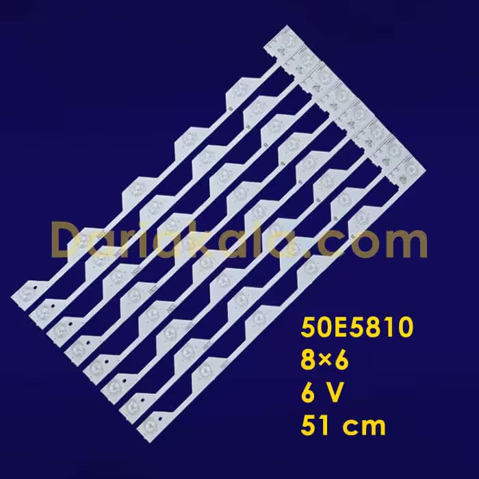 بک لایت 50 اینچ 50E5810 تی سی ال - داریا کالا — تصویر ۳