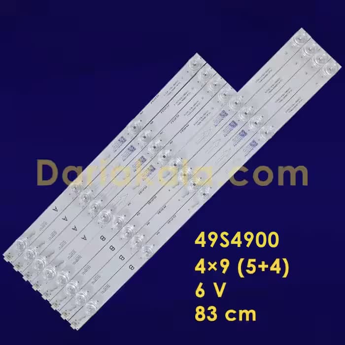 بک لایت 49 اینچ 49S4900 تی سی ال - داریا کالا — تصویر ۳
