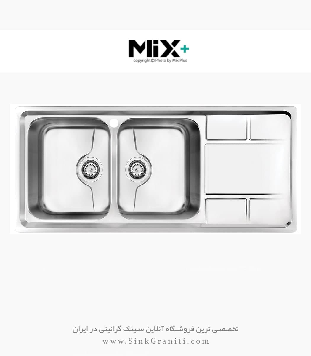 سینک توکار میکس پلاس مدل 8052P — تصویر ۷