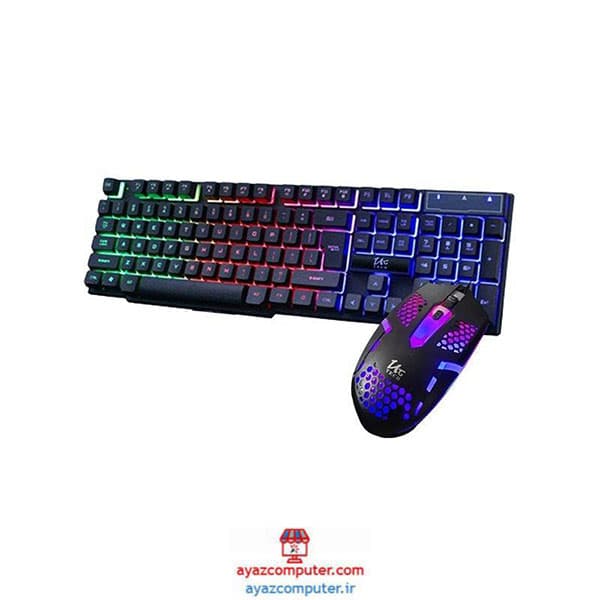 کیبورد و ماوس مخصوص بازی مدل UCTECH CO3080G — تصویر ۲