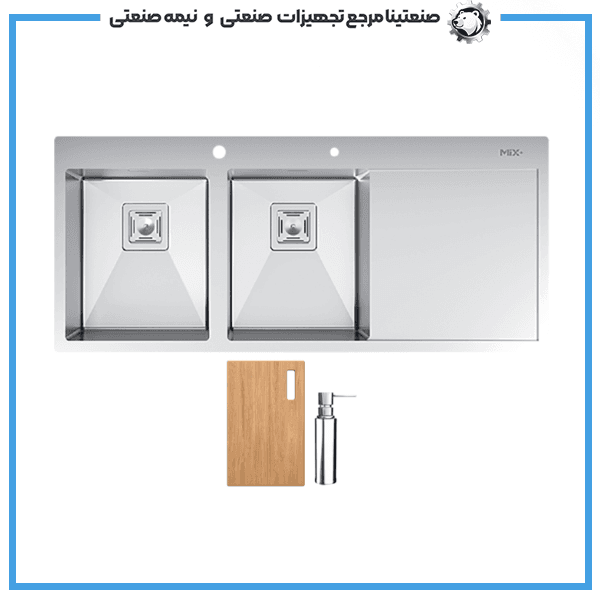 سینک ظرفشویی میکس پلاس مدلB202 — تصویر ۴