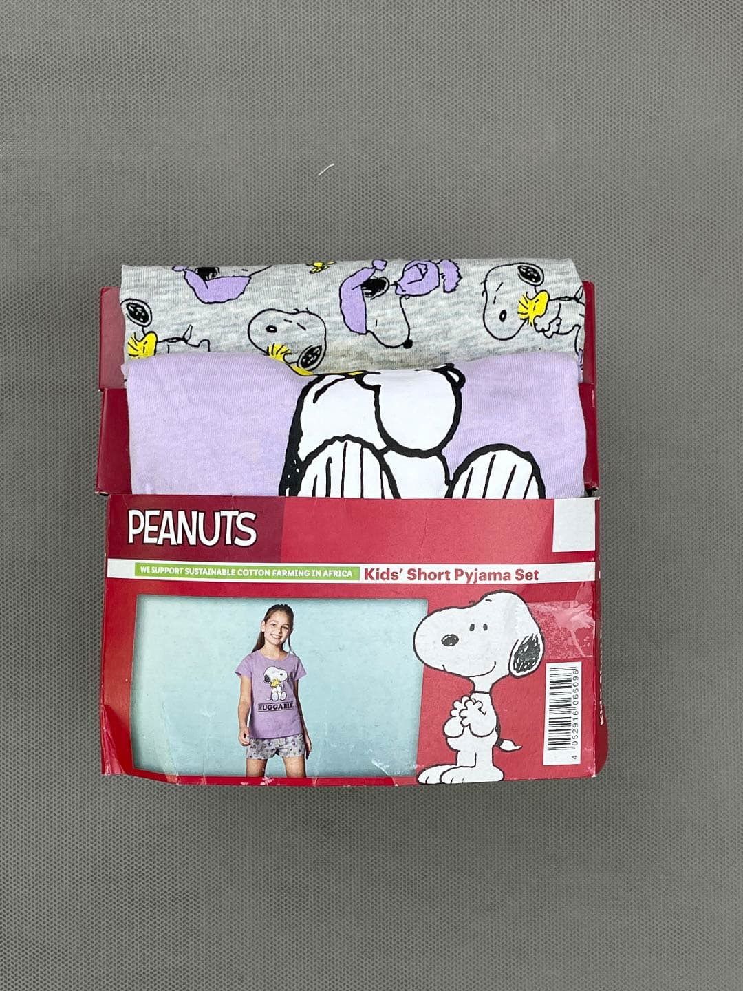 ست تیشرت و شورتک دخترانه راحتی Peanuts کد A4653 — تصویر ۱۰