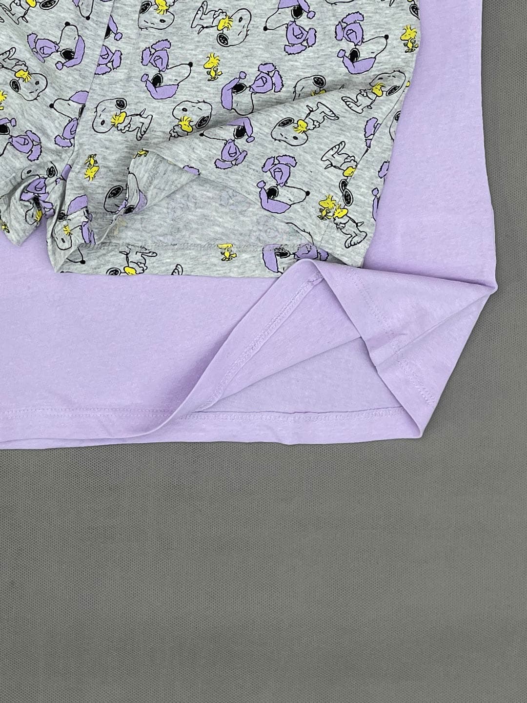 ست تیشرت و شورتک دخترانه راحتی Peanuts کد A4653 — تصویر ۸