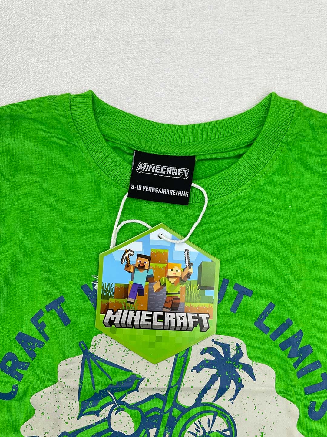 تیشرت پسرانه یقه گرد Minecraft کد A4578 — تصویر ۲