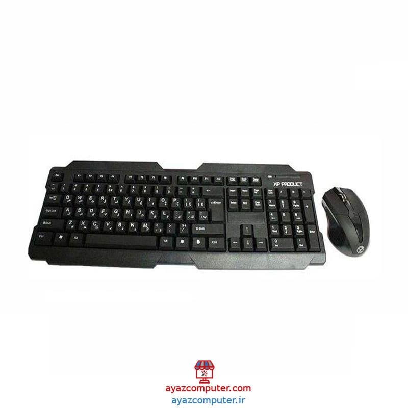 کیبورد و ماوس بی سیم ایکس پی-پرواکت مدل XPW4400B با حروف فارسی