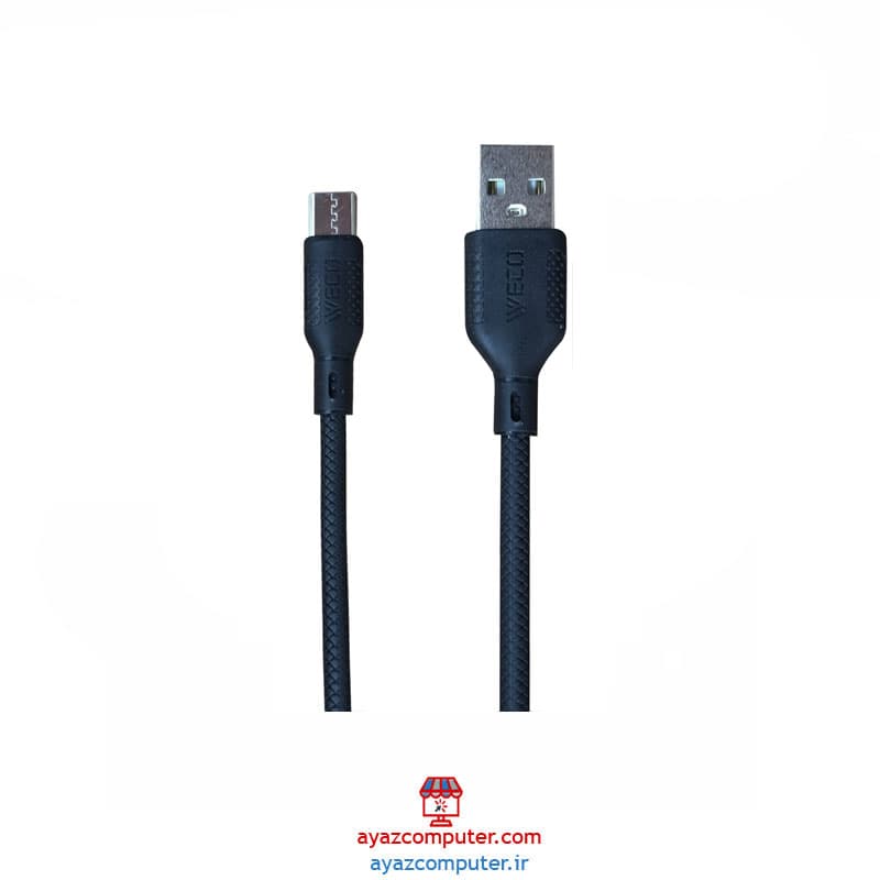 کابل تبدیل USB به لایتنینگ وکو مدل WE31 طول 1 متر — تصویر ۲