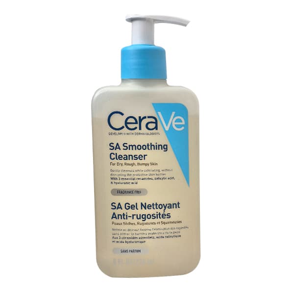 ژل شست‌وشوی صورت سراوی مدل SA Smoothing – Anti-rugosites مناسب برای انواع پوست حجم 236 میلی‌ لیتر — تصویر ۲