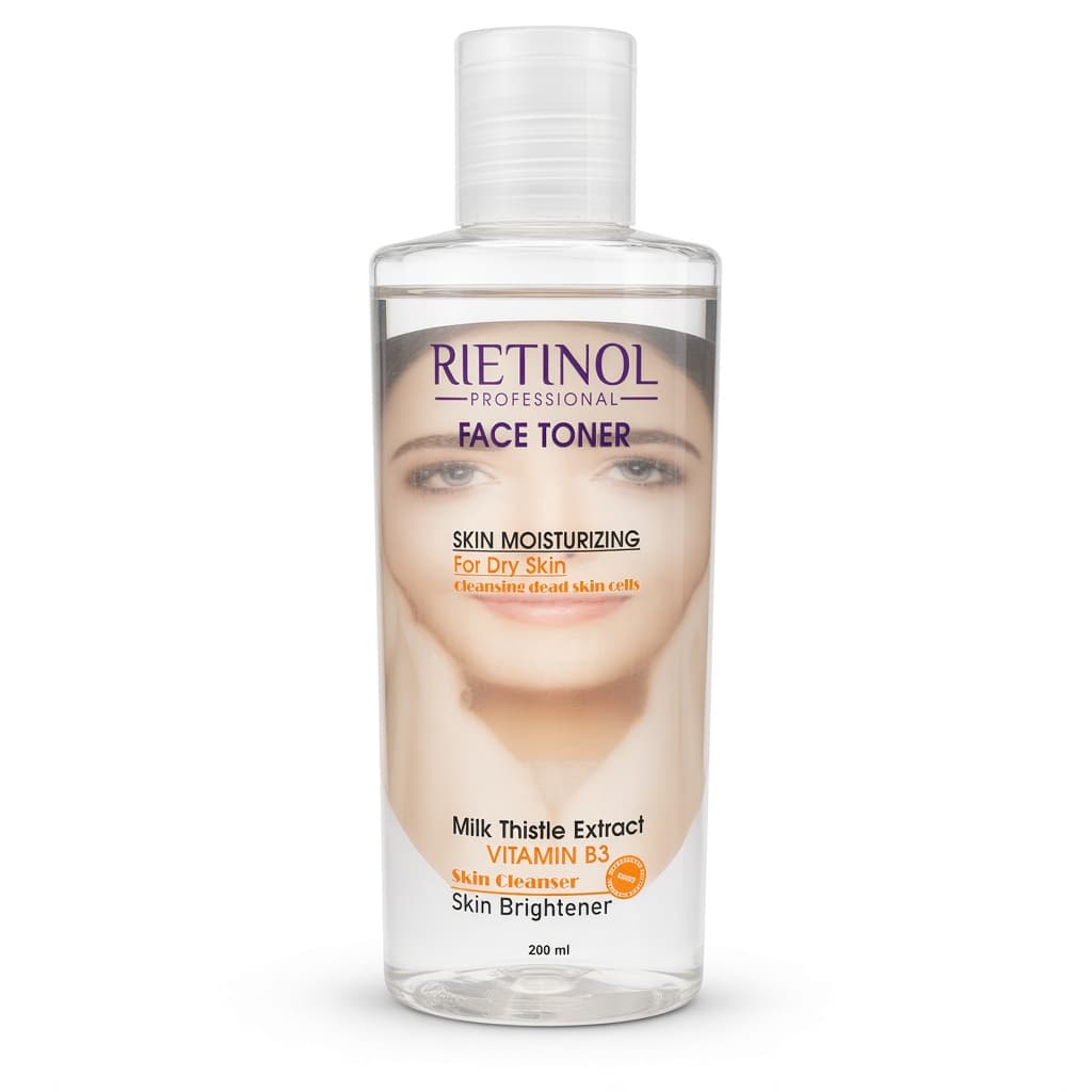 تونر صورت ریتینول پروفشنال (Rietinol Professional Face Toner) – مخصوص پوست خشک B3 — تصویر ۲