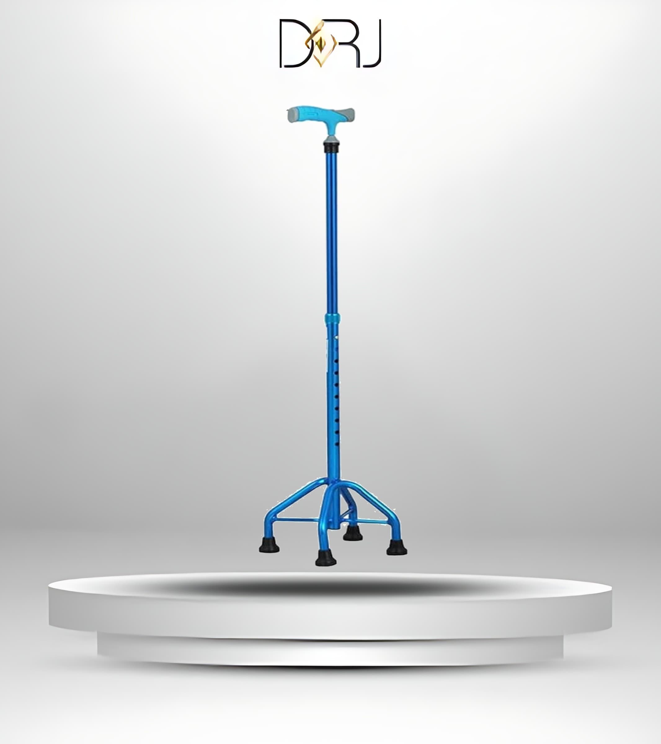 عصا چهارپایه تاپ مدیک مدل LUX974 (رنگ آبی) — تصویر ۲