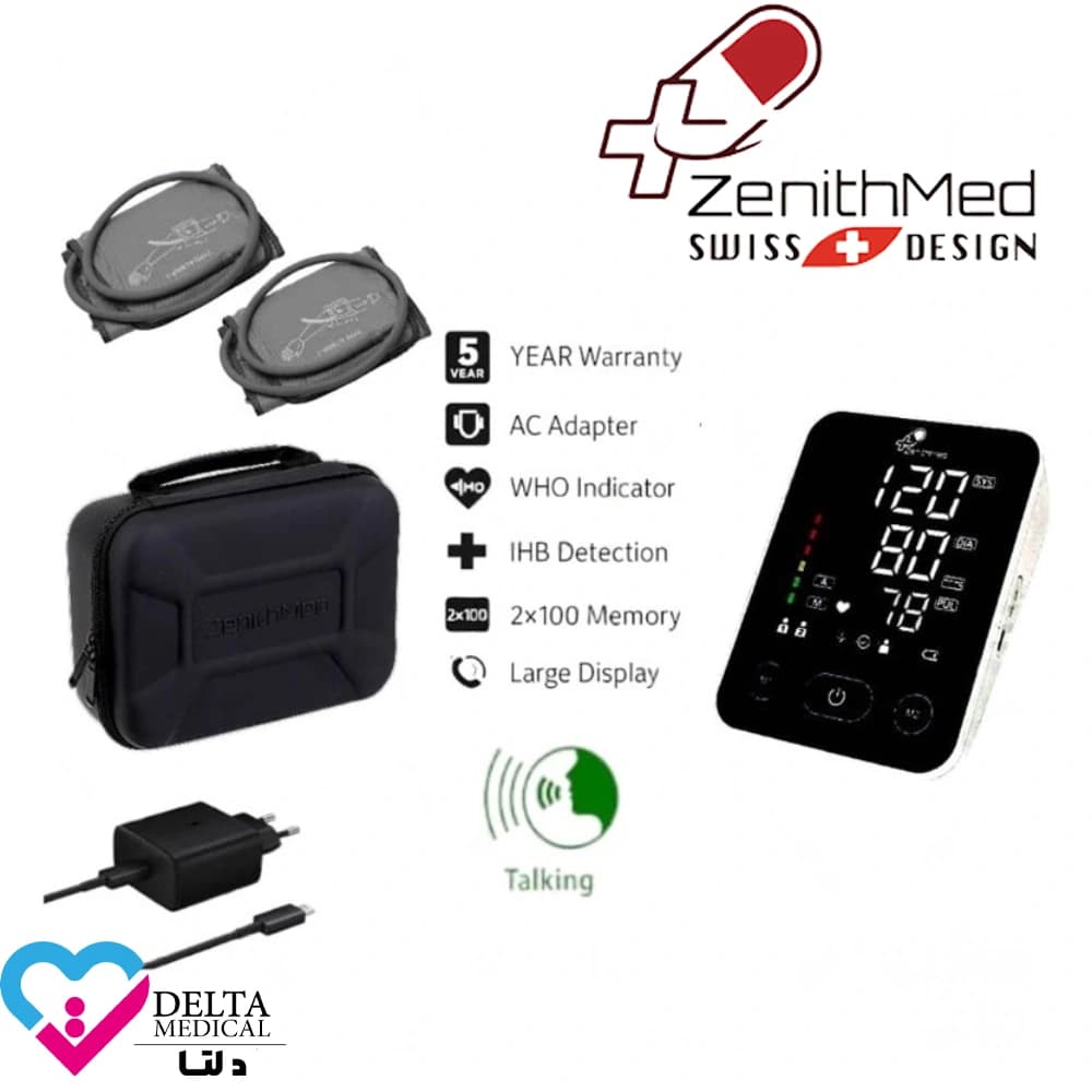 فشارسنج دیجیتال سخنگو زنیت مد مدل LD528 | خرید و قیمت Zenith Med LD528 — تصویر ۳