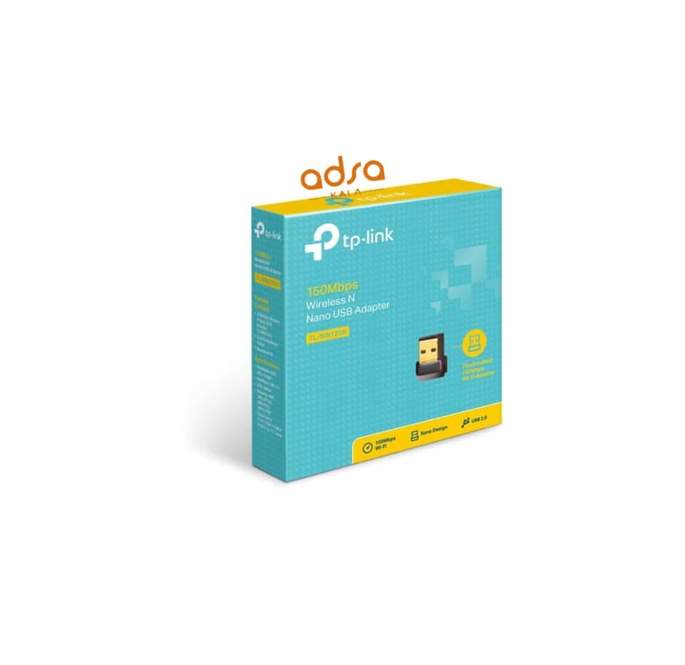 کارت شبکه USB بی سیم (دانگل وای فای) تی پی لینک مدل TL-WN725N — تصویر ۵