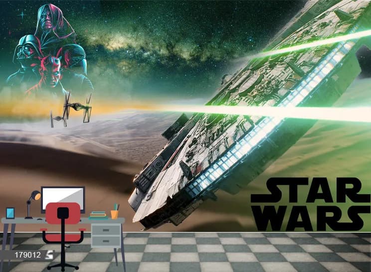 کاغذ دیواری فیلم Star Wars — تصویر ۲