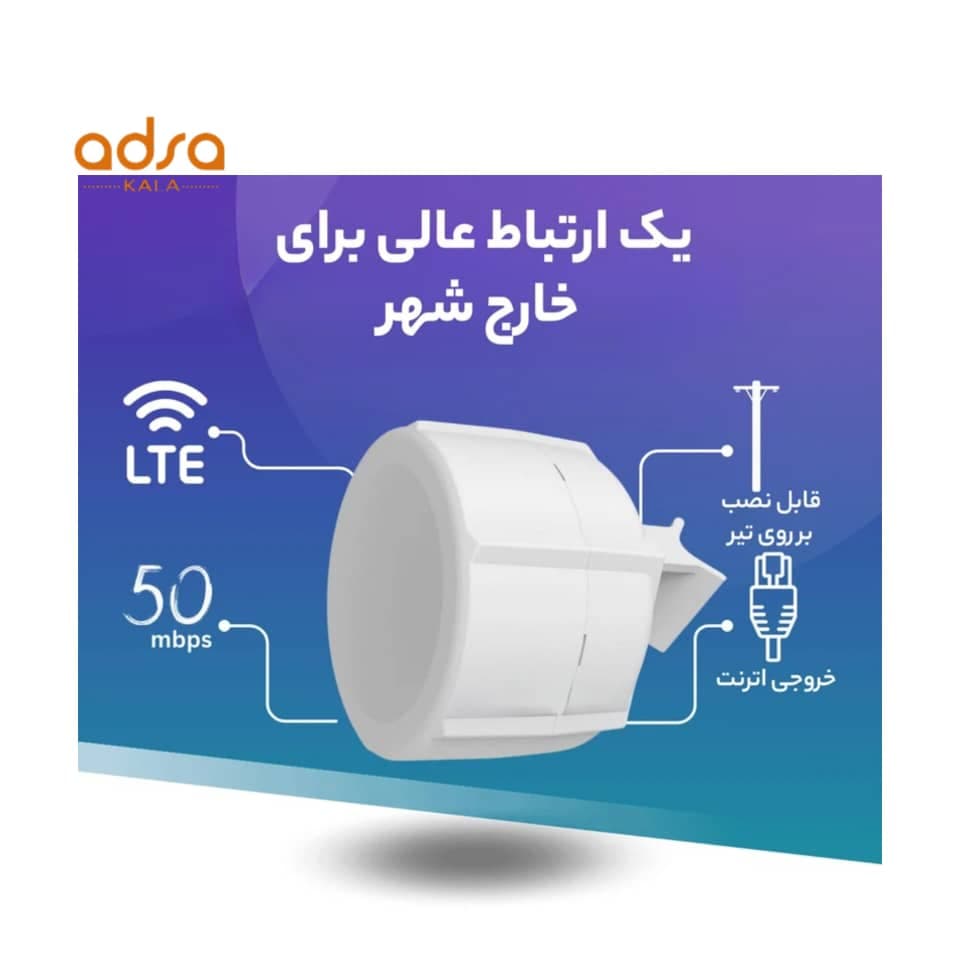 رادیو وایرلس میکروتیک مدل SXT LTE6 kit — تصویر ۲