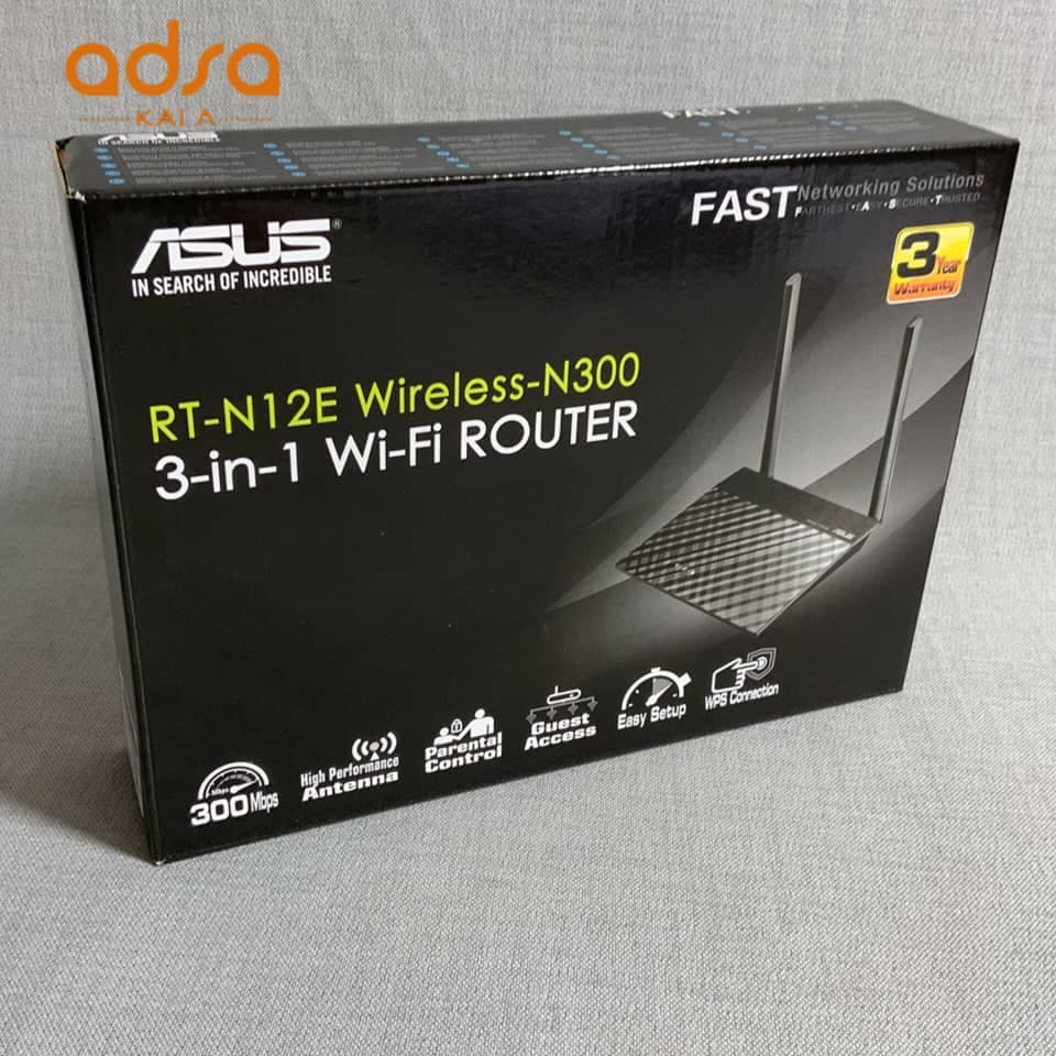 روتر بی‌سیم ایسوس مدل ASUS RT-N12E N300 — تصویر ۴