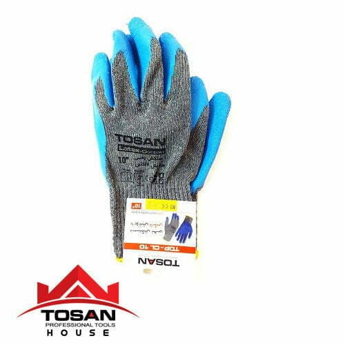 دستکش نخی با پوشش لاتکس توسن مدل TDP-CL10 — تصویر ۲