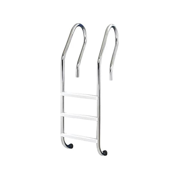 نردبان استخری مدل کلاب 3 پله (پله پلاستیکی)