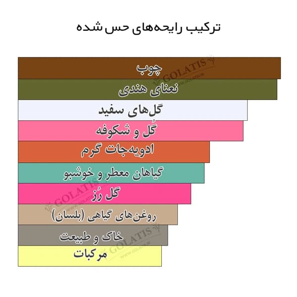 عطر وایت پچولی زنانه (White Patchouli) | اسانس مشابه اصل ۵ تا ۱۰۰ میل — تصویر ۵