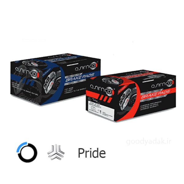 لنت ترمز جلو پراید آسیمکو (KD3734) Pride