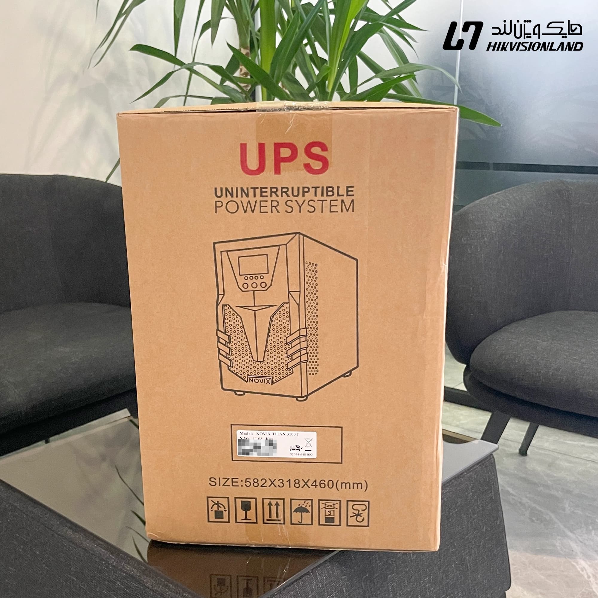 یو پی اس آنلاین نوویکس مدل TITAN 3100T — تصویر ۱۰