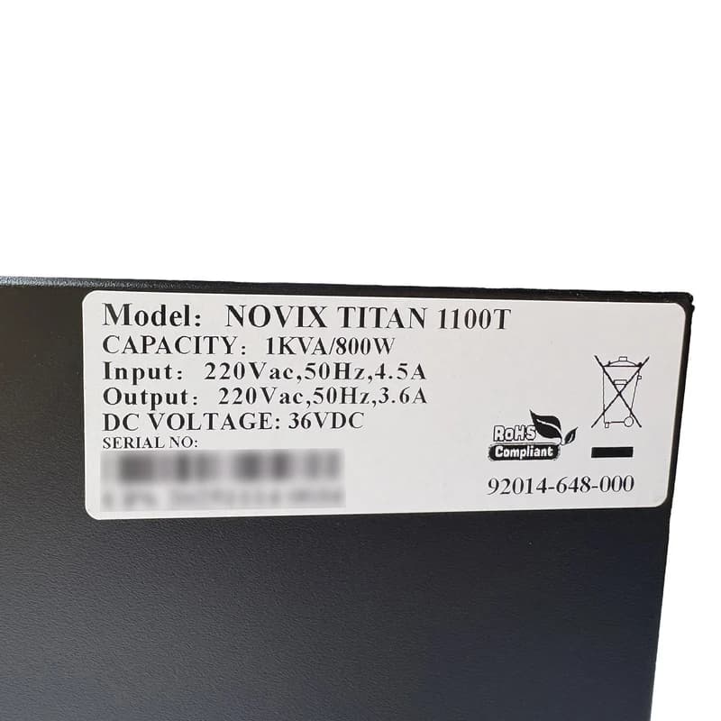 یو پی اس آنلاین نوویکس مدل TITAN 1100T — تصویر ۹