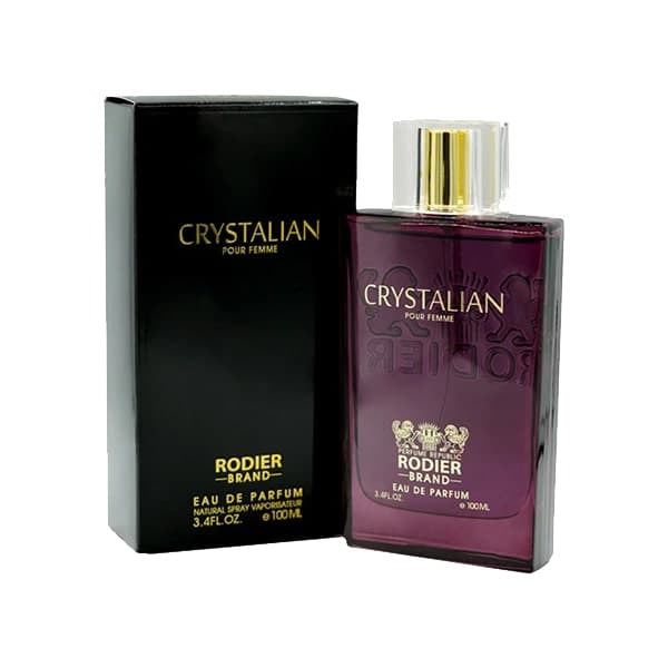 عطر ادکلن رودیر مدل کریستالیان زنانه 100ml (ورساچه کریستال نویر) — تصویر ۷