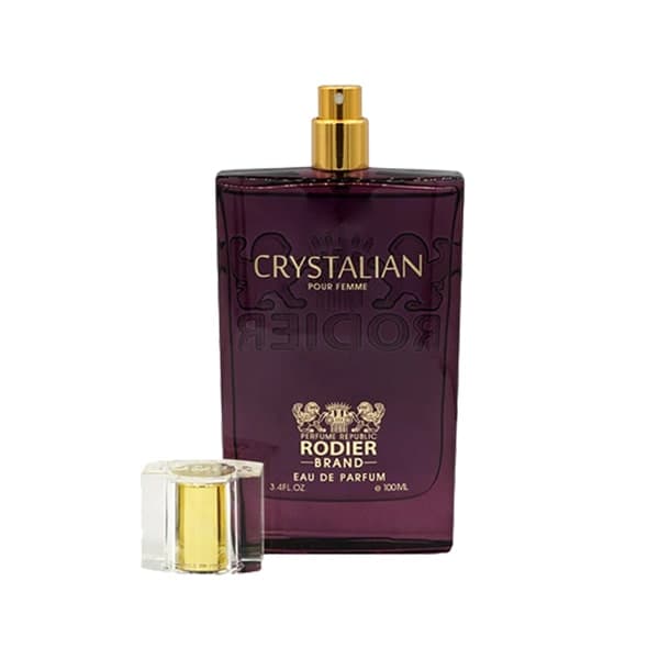 عطر ادکلن رودیر مدل کریستالیان زنانه 100ml (ورساچه کریستال نویر) — تصویر ۵