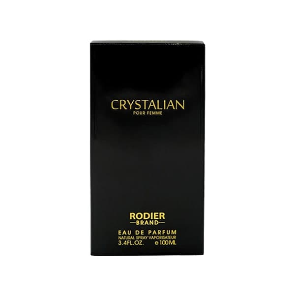 عطر ادکلن رودیر مدل کریستالیان زنانه 100ml (ورساچه کریستال نویر) — تصویر ۳