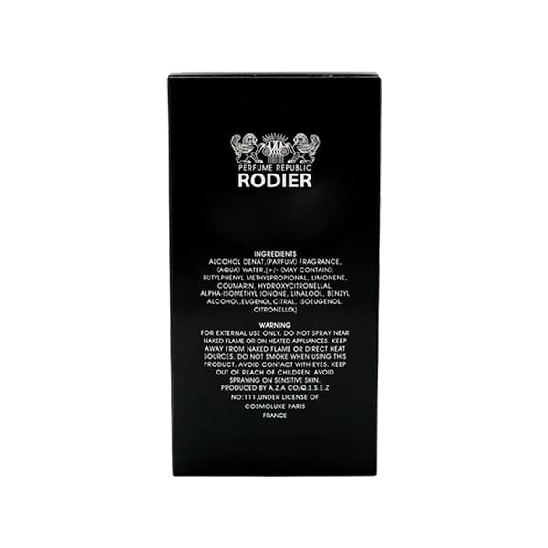 عطر ادکلن رودیر مدل کریستالیان زنانه 100ml (ورساچه کریستال نویر) — تصویر ۴