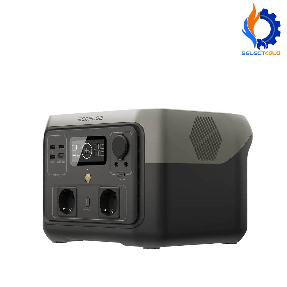 پاور استیشن اکوفلو مدل RIVER 2 Max ظرفیت ۵۱۲ وات‌ساعت