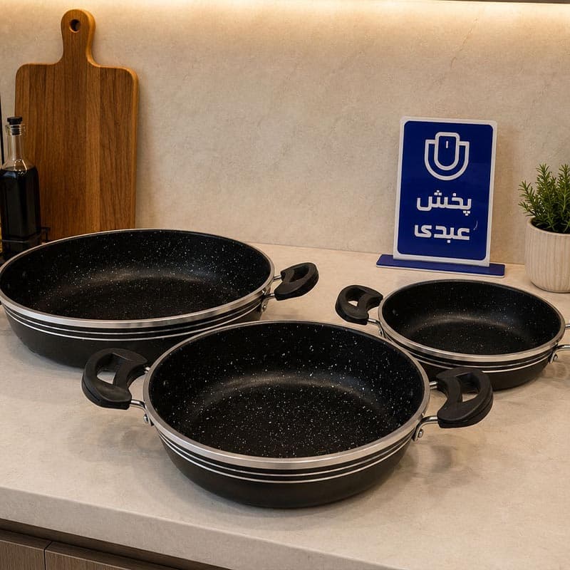 سه تابه دو دسته solina — تصویر ۲