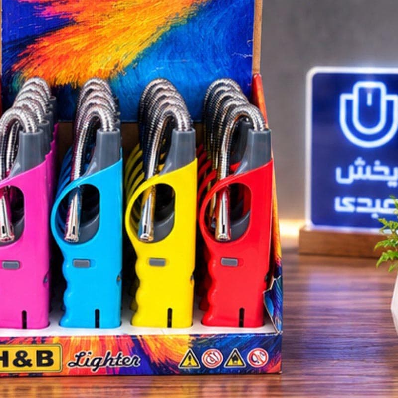 فندک لوله فنری H&B — تصویر ۲