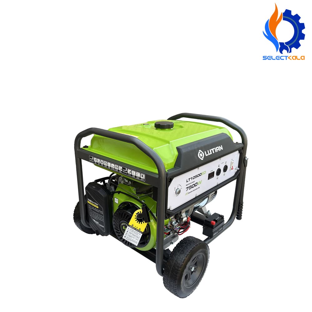 موتور برق بنزینی 8 کیلووات لوتیان مدل LT11500ED هندلی، استارتی — تصویر ۲
