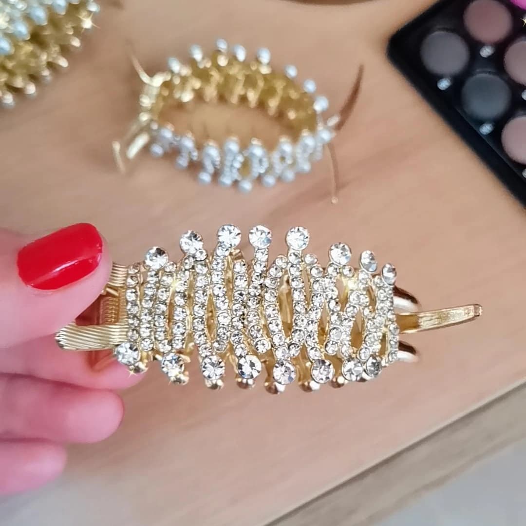 گیره مو مجلسی دم اسبی ضربان — تصویر ۲