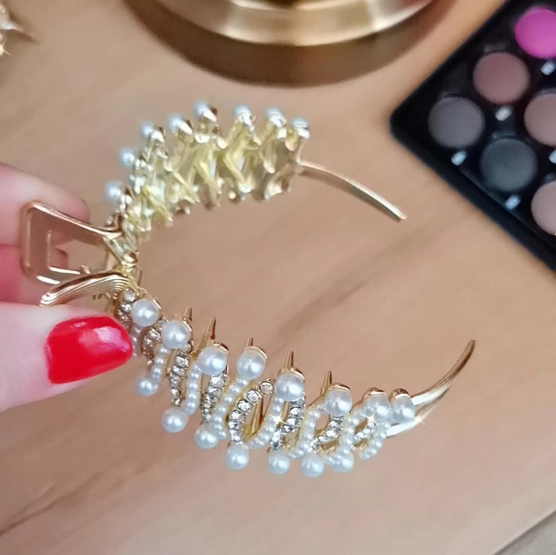 گیره مو مجلسی دم اسبی ضربان — تصویر ۵