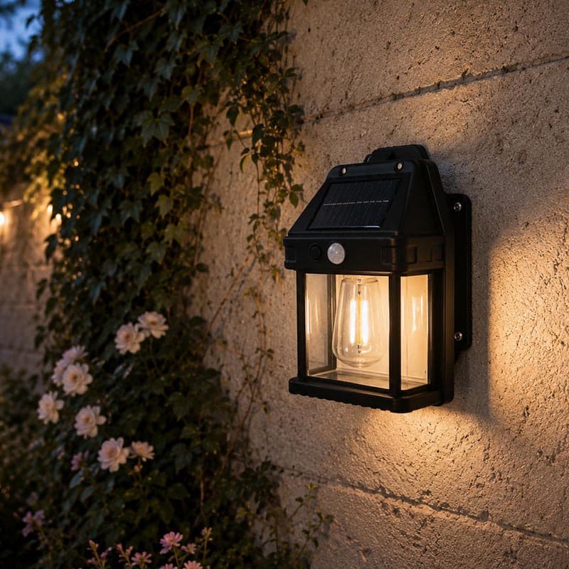 چراغ سولار باغی HW 889-1 — تصویر ۷