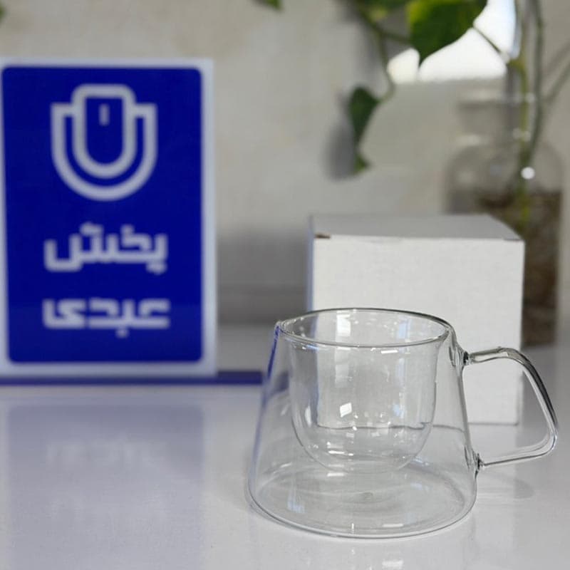 فنجان پیرکس 210 میل دوجداره کد 234 — تصویر ۳