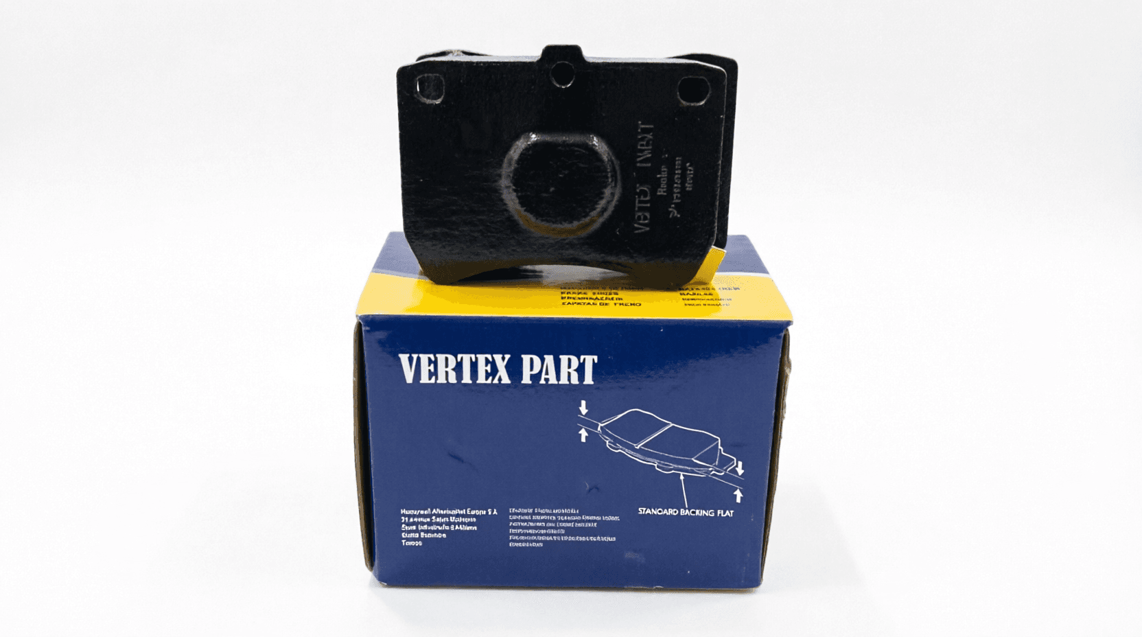 لنت ترمز جلو پراید برند VERTEX فوق العاده با ضمانت