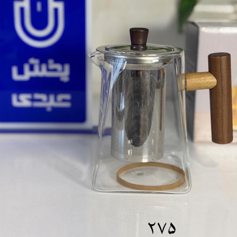 قوری پیرکس استوانه 750 میل کد 275 — تصویر ۳