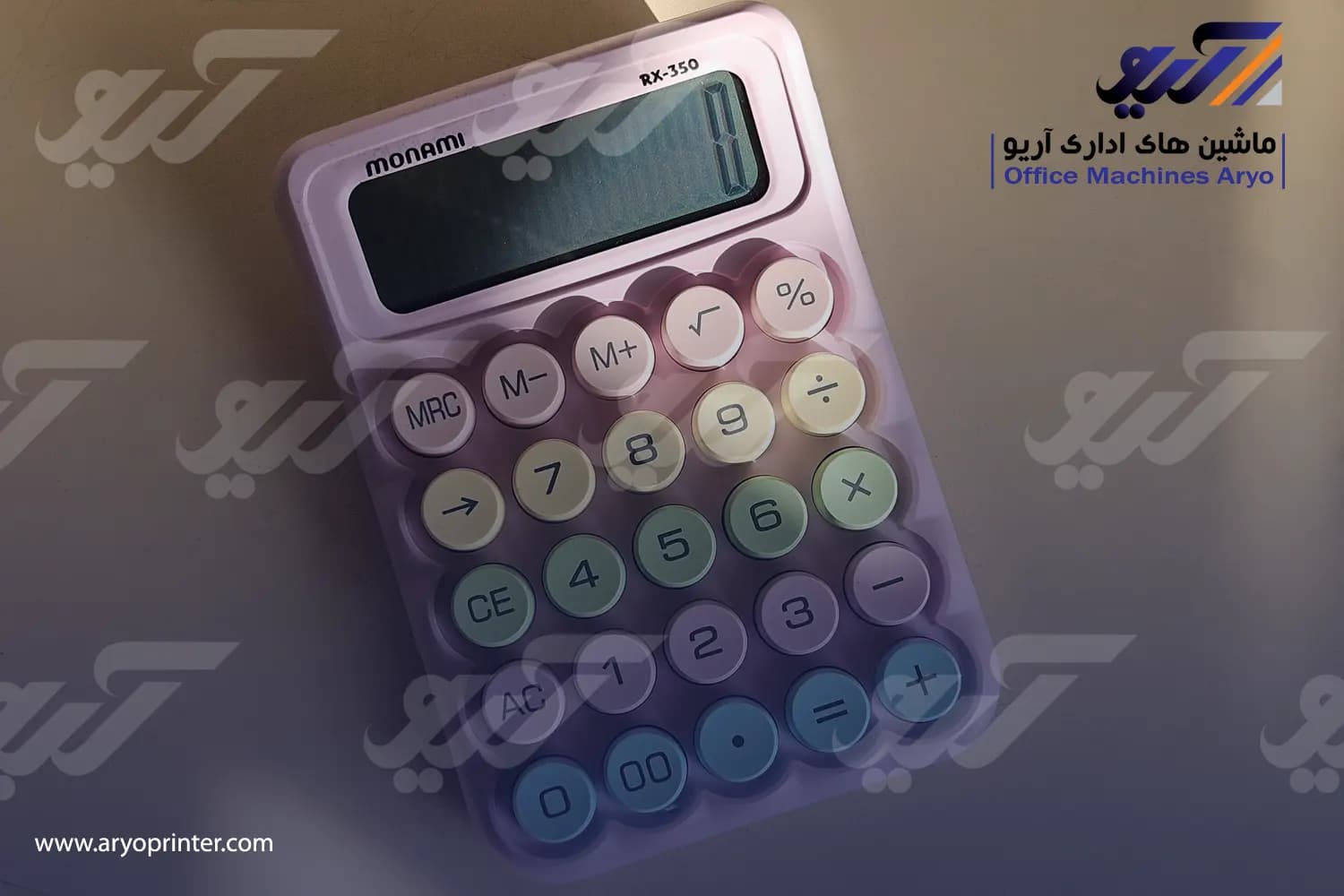 ماشین حساب مونامی RX 350 — تصویر ۲
