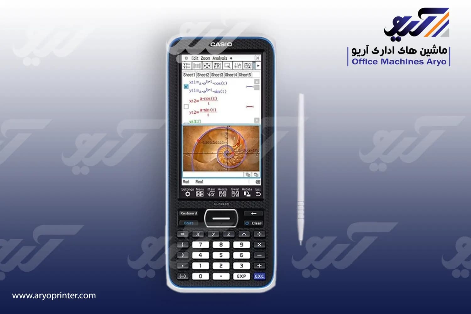 ماشین حساب کاسیو FX CP400 — تصویر ۱۲