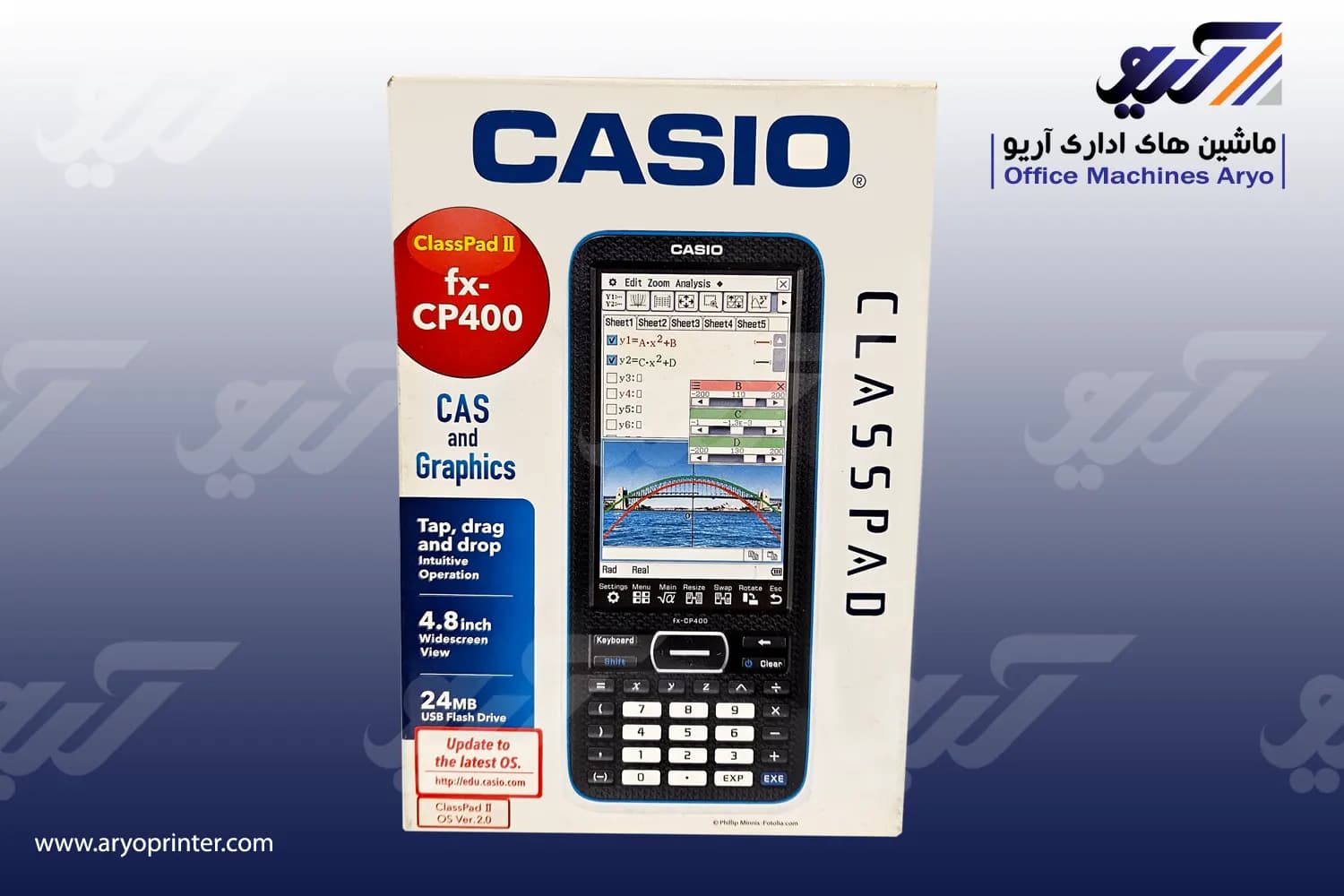 ماشین حساب کاسیو FX CP400 — تصویر ۱۰