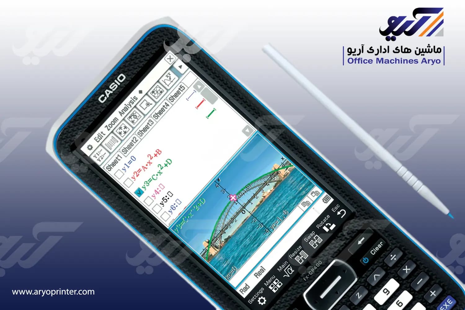 ماشین حساب کاسیو FX CP400 — تصویر ۵