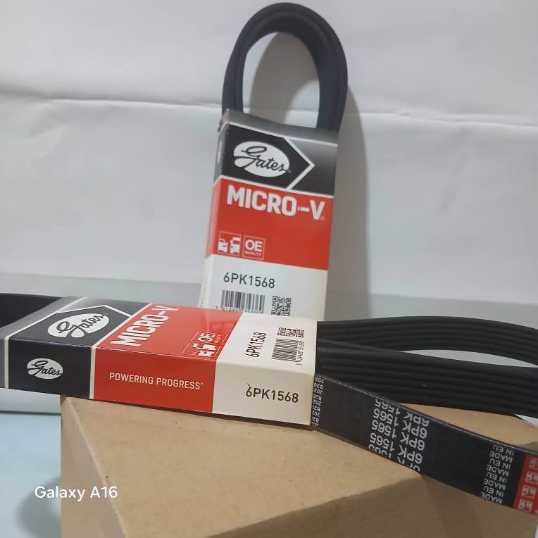 تسمه دینام 206 برند GATES(با ضمانت)6pk1573تیپ5 — تصویر ۳