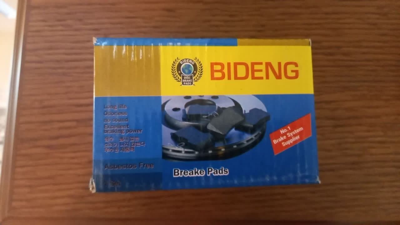 لنت ترمز جلو کوییک برند BIDENG با ضمانت کیفیت و اصالت کالا — تصویر ۴