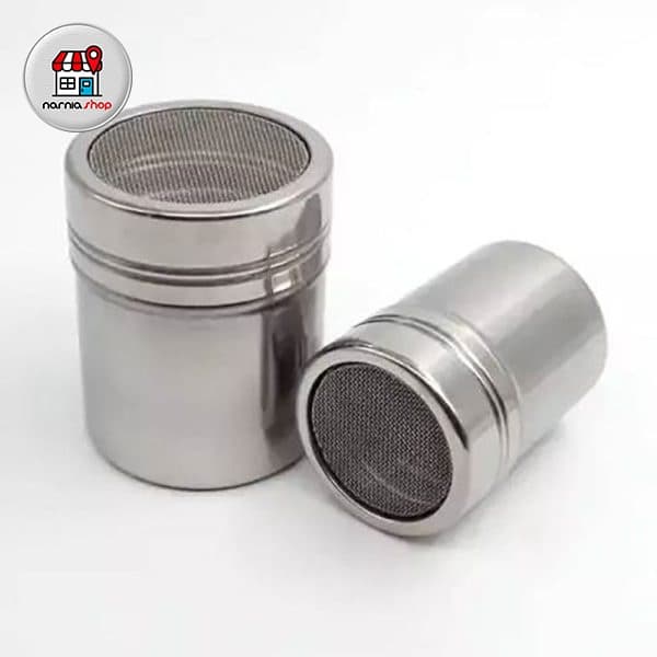 الک نمک پاش 2 عددی استیل — تصویر ۵